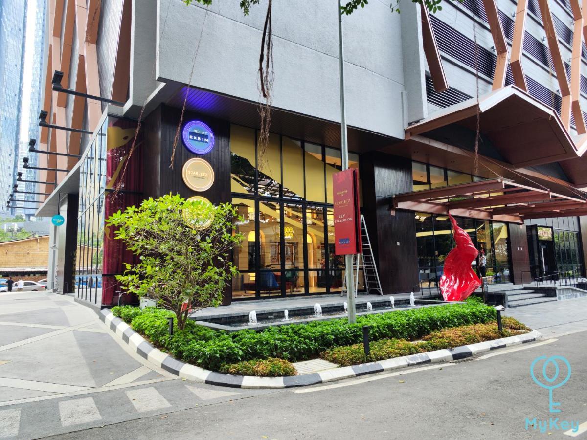 Scarletz Suites By Mykey Kuala Lumpur Kültér fotó The hotel's entrance