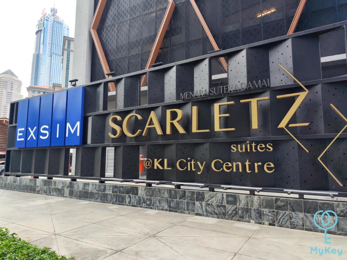Scarletz Suites By Mykey Kuala Lumpur Kültér fotó The entrance of the suites