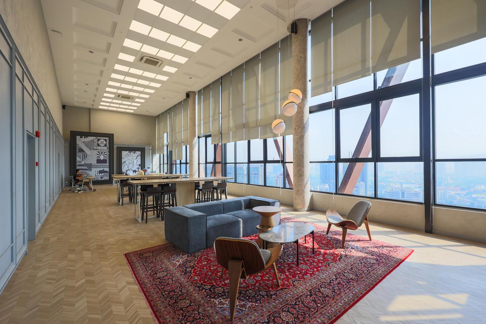 Scarletz Suites By Mykey Kuala Lumpur Kültér fotó The 10th floor of the library